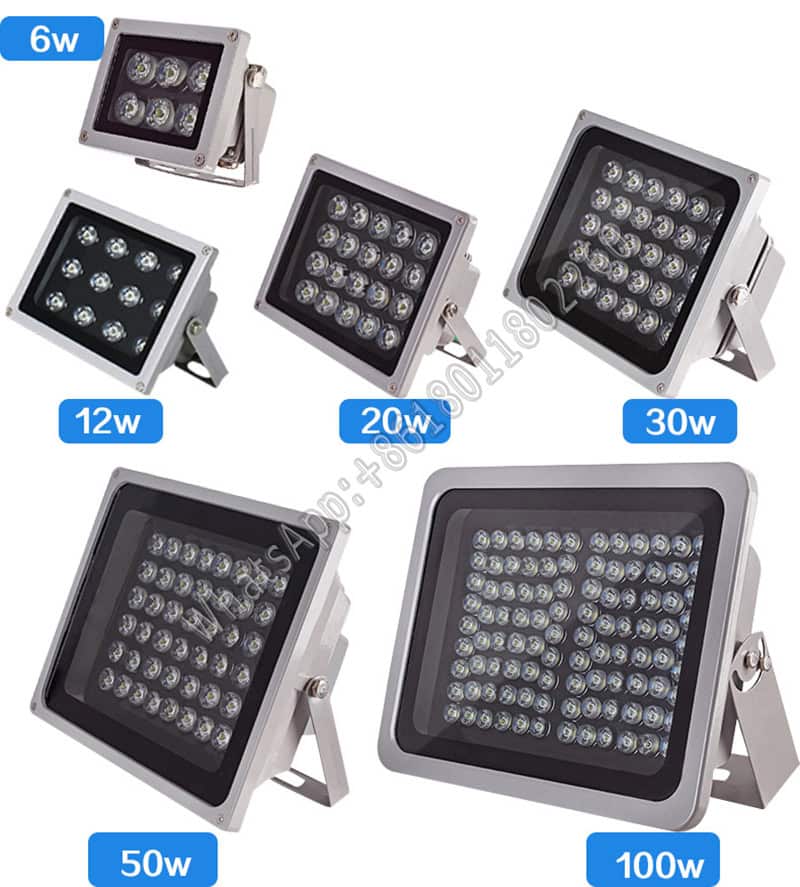 10w 20w 30w 50w dmx rgb flood light