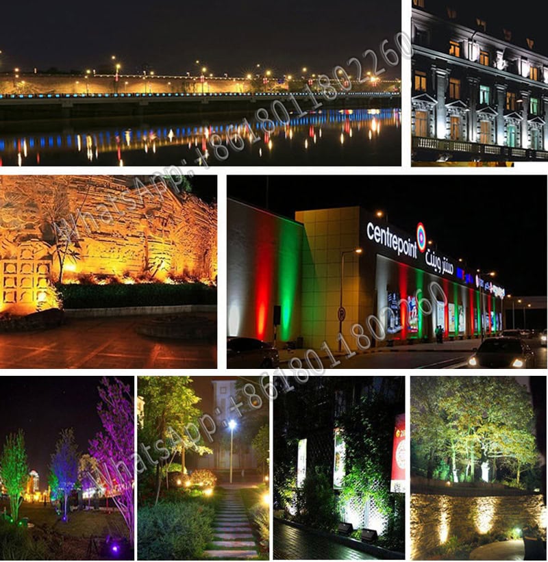 50w rgb led flood light applications