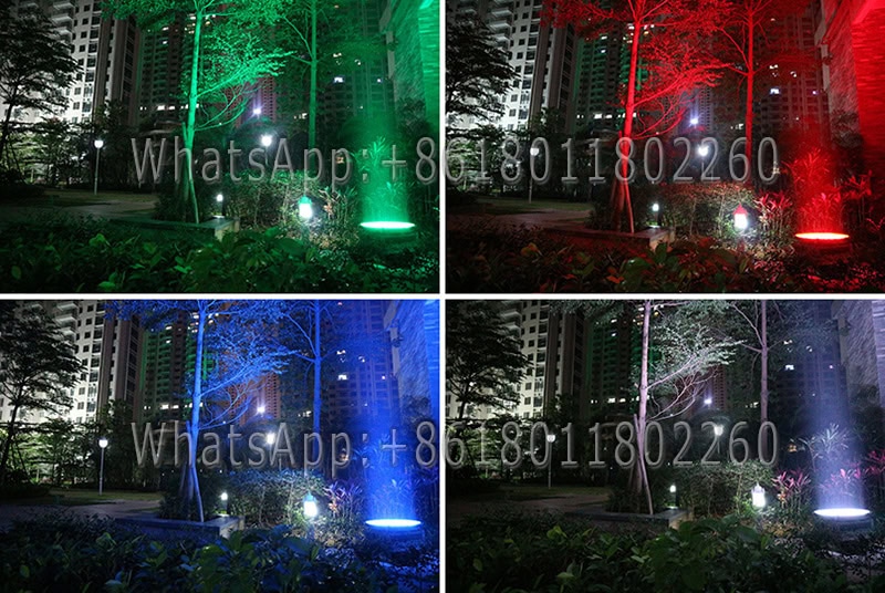 dmx rgb flood light for trees