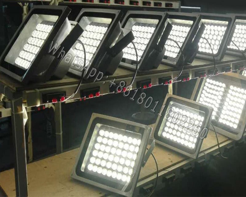 dmx rgb led flood light production