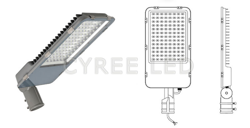 led street light fixtures