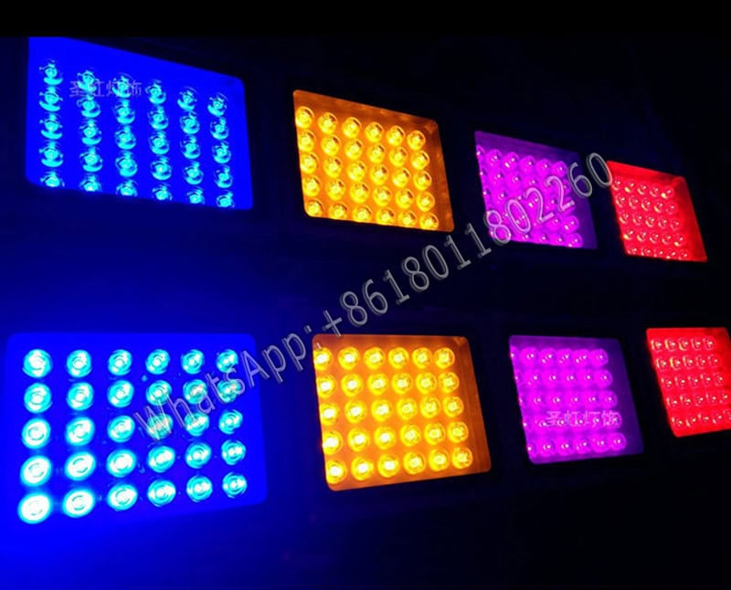 multi coloured led flood light