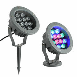 12 watt rgb led spotlight